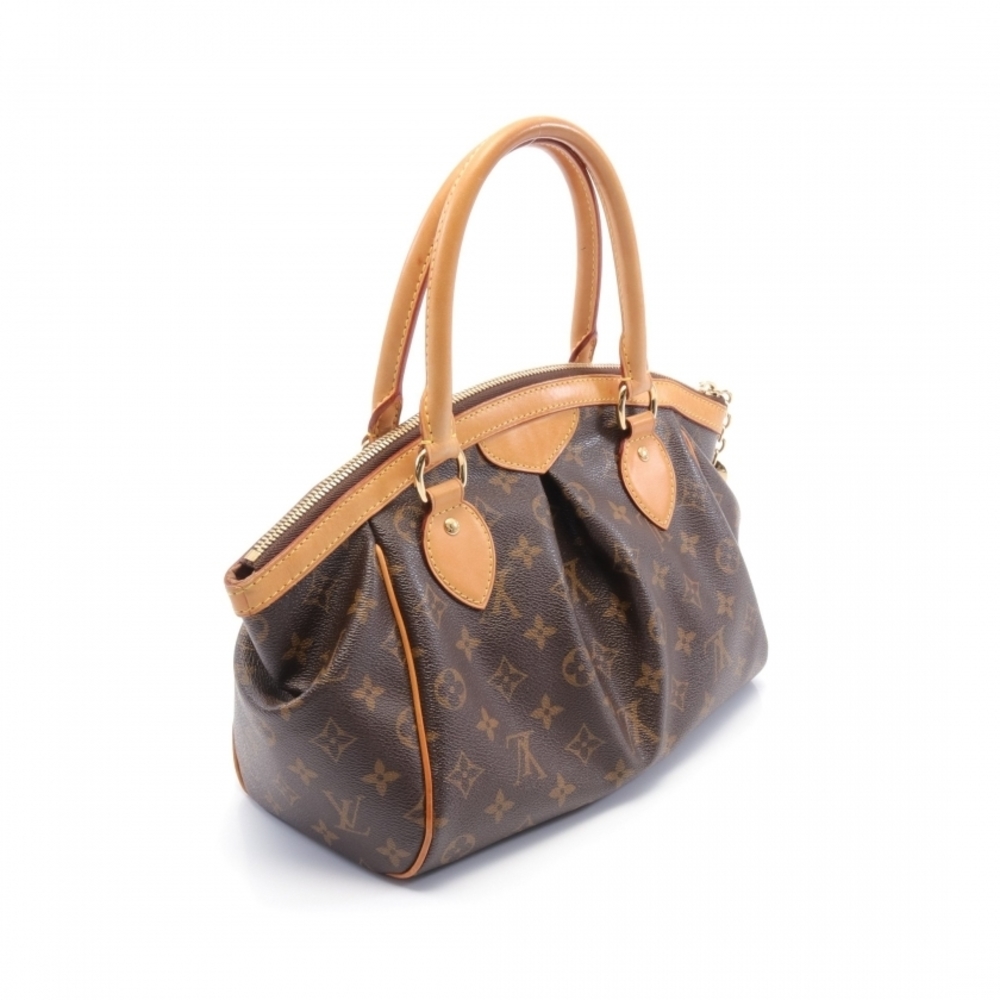 Louis Vuitton Tivoli PM Monogram Handbag Brown